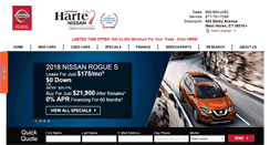 Desktop Screenshot of georgehartenissan.com